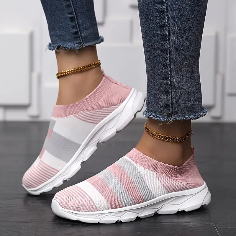 Striped Socks Slip On Trainer™