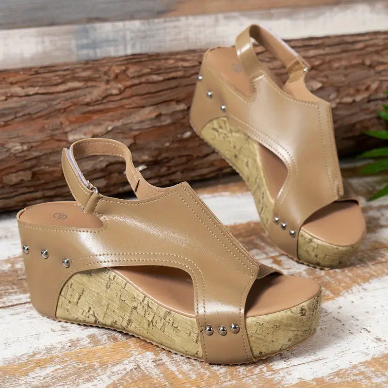 Vintage Slingback Wedge Sandals™