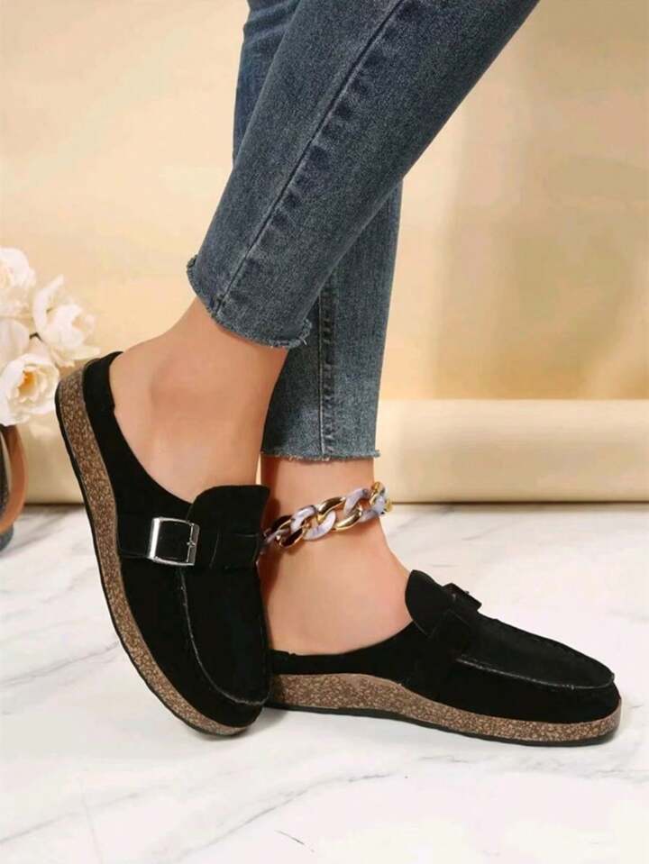Evelyn Buckle Mules™