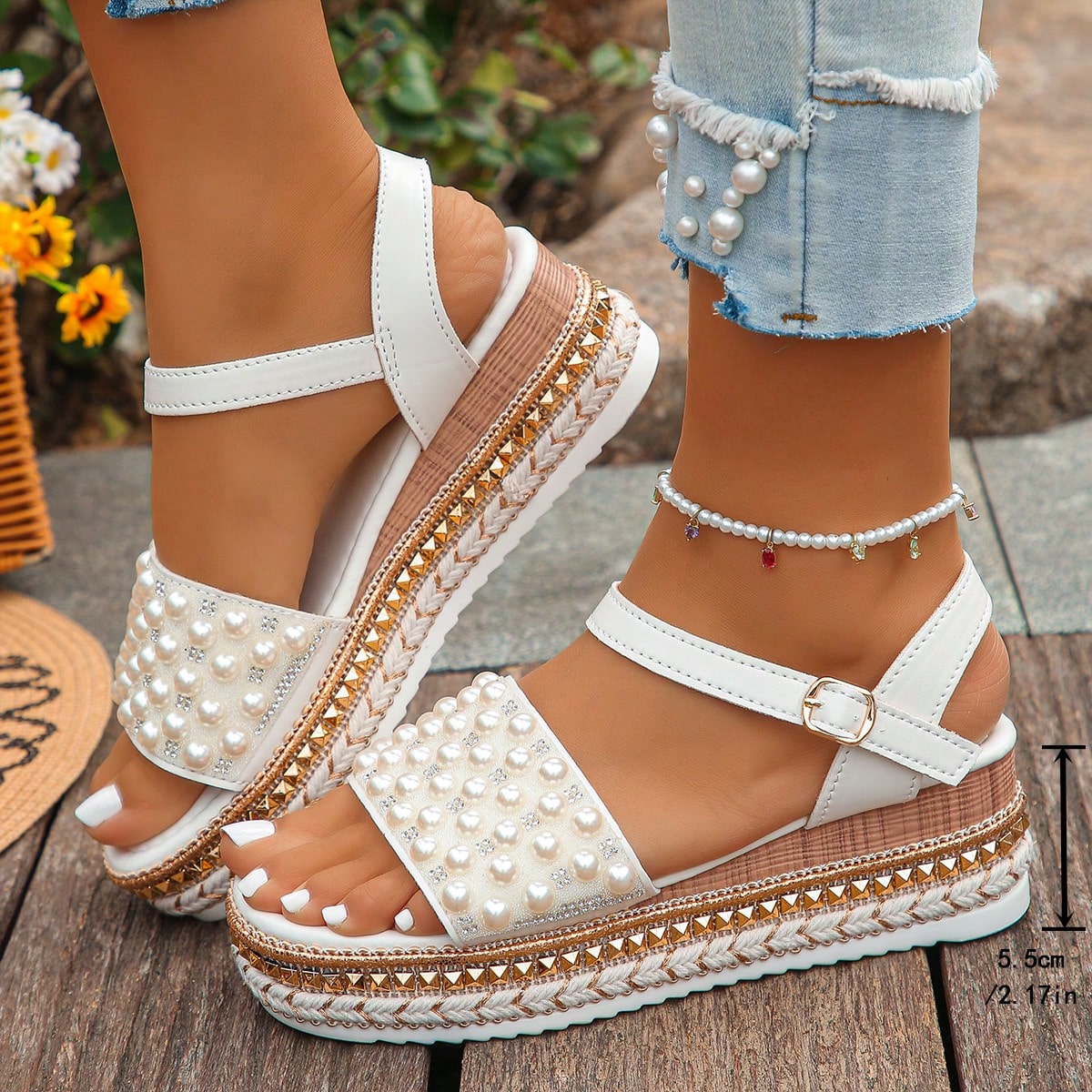 Pearl Luxe Wedges™