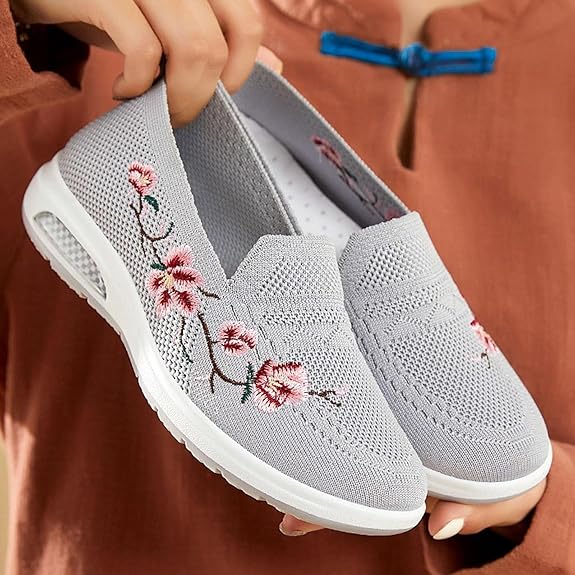 Spring Blossom Floral Slip On Shoes™