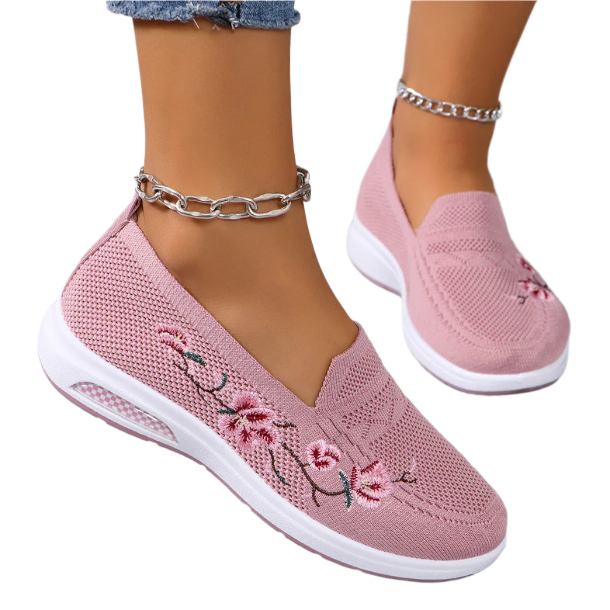 Spring Blossom Floral Slip On Shoes™