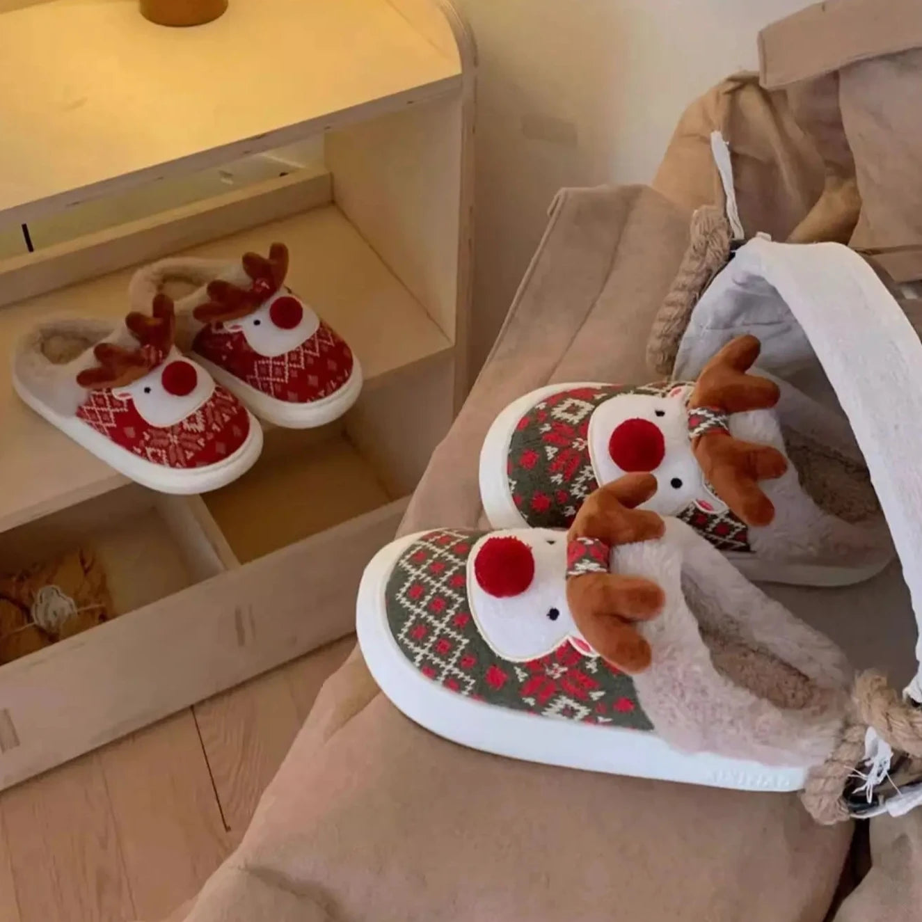 Christmas Cotton Slippers™