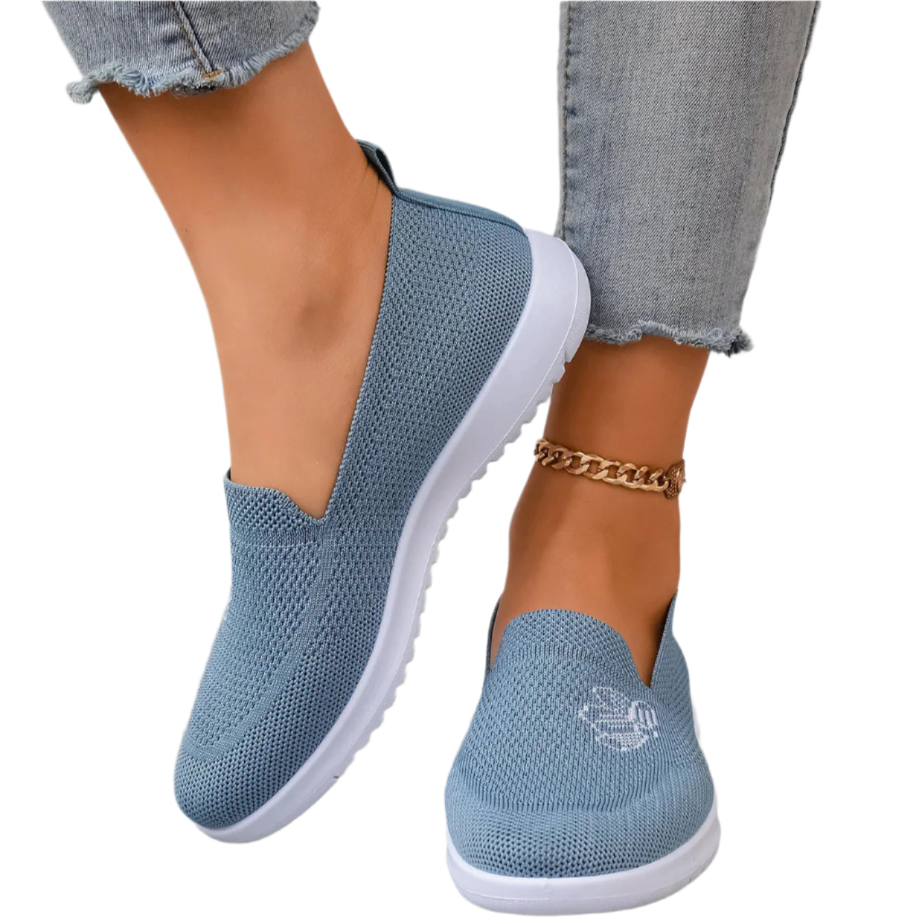 Petal Mesh Slip On Trainers™