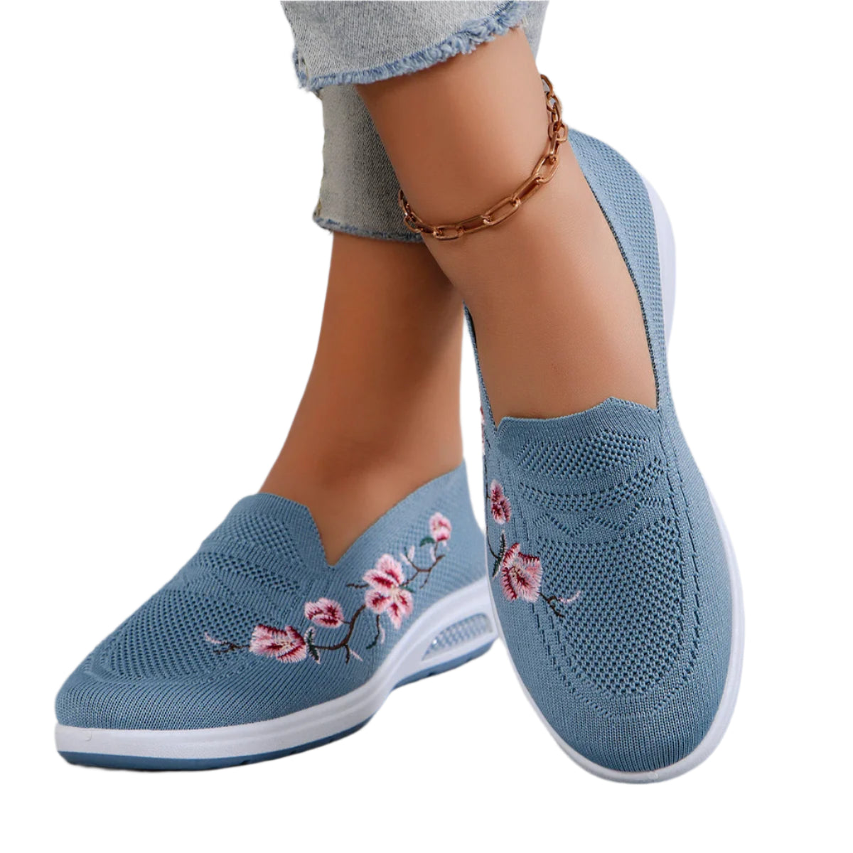 Spring Blossom Floral Slip On Shoes™