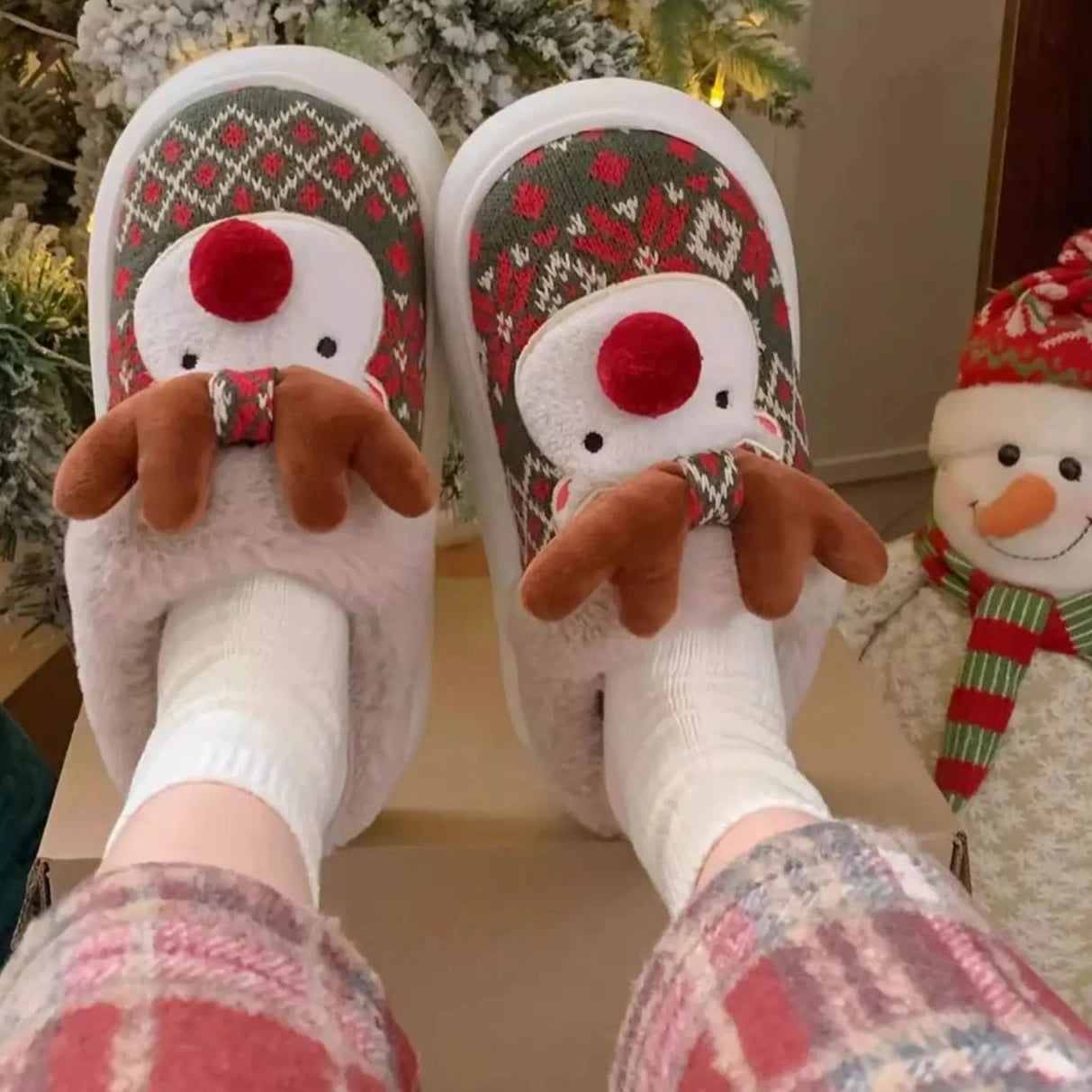 Christmas Cotton Slippers™