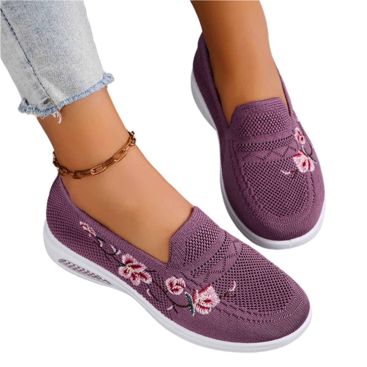 Spring Blossom Floral Slip On Shoes™
