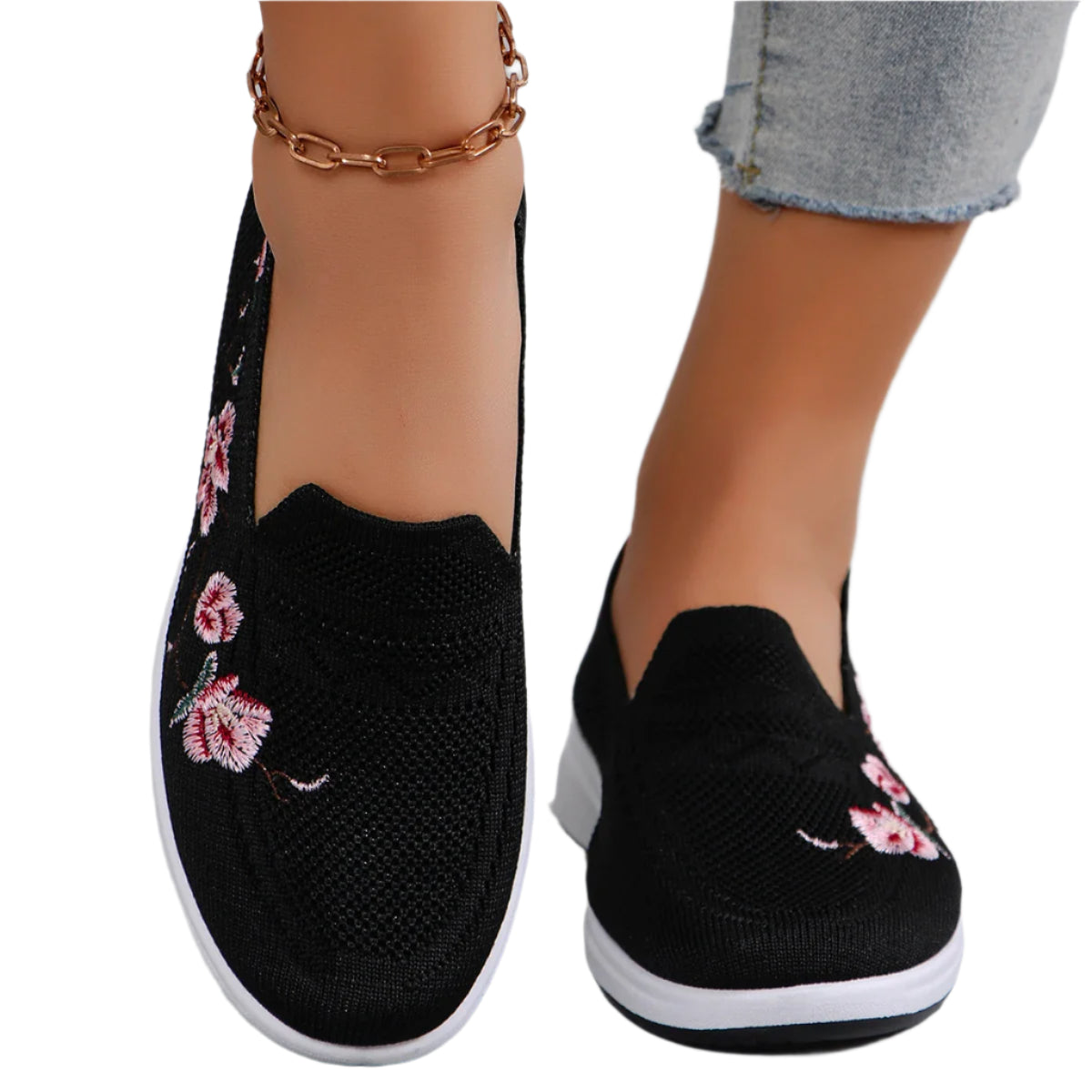 Spring Blossom Floral Slip On Shoes™