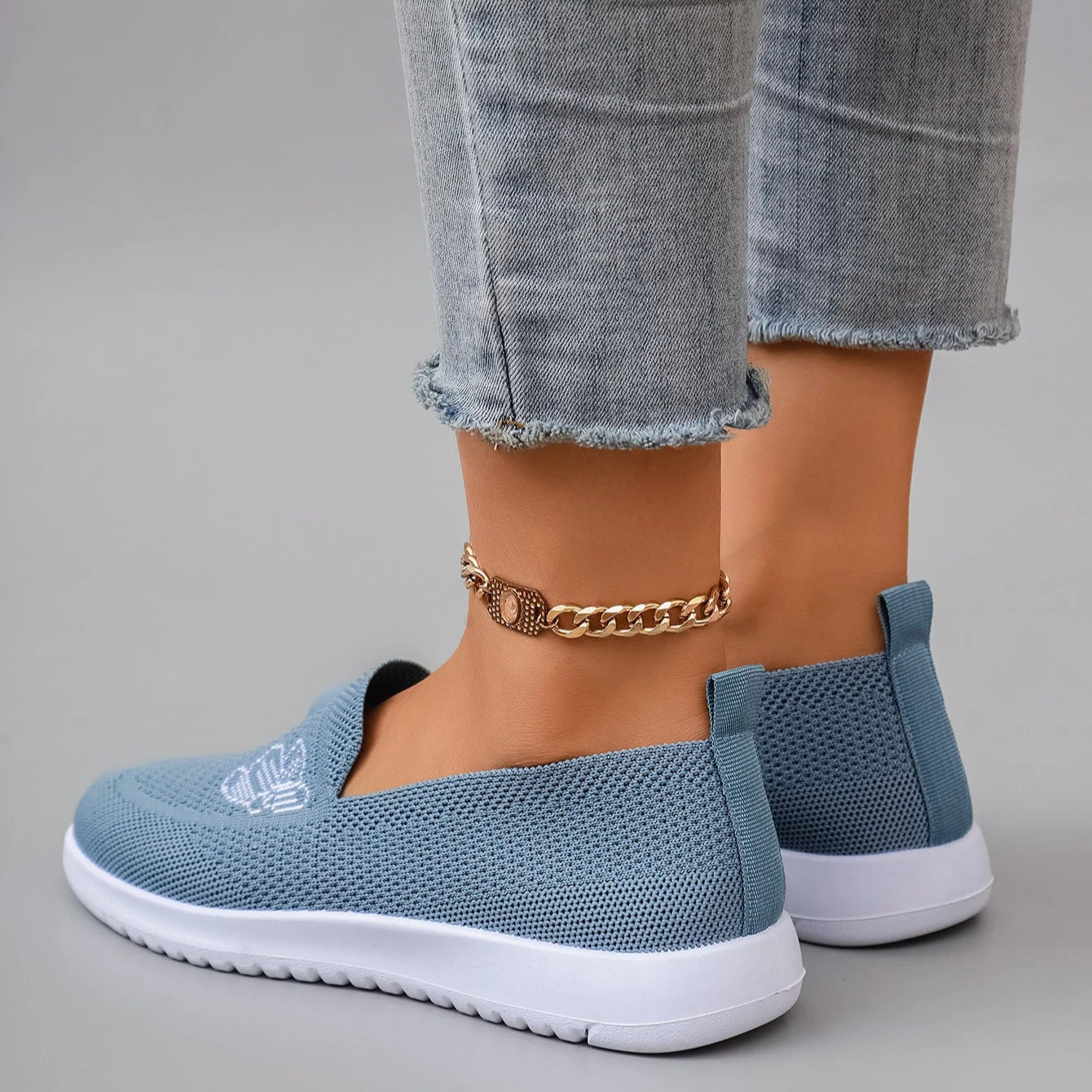 Petal Mesh Slip On Trainers™
