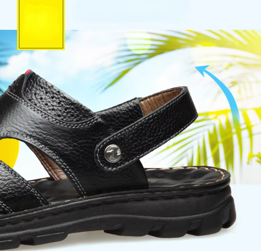 Leather Non-Slip Sandals™