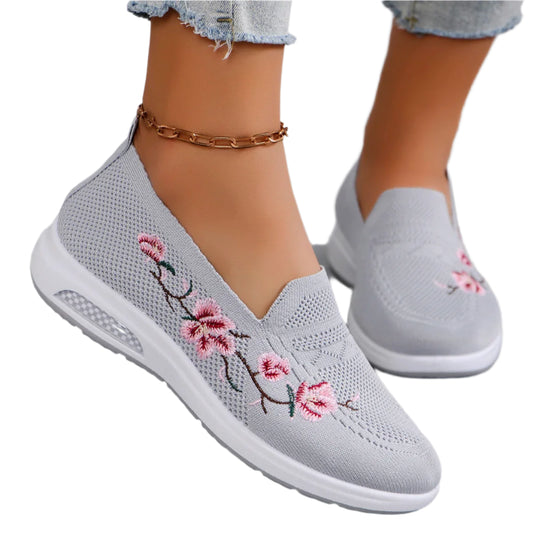 Spring Blossom Floral Slip On Shoes™
