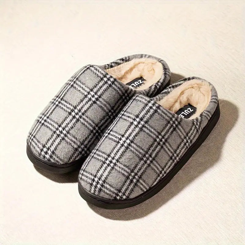 Plaid Comfort Winter Slippers™