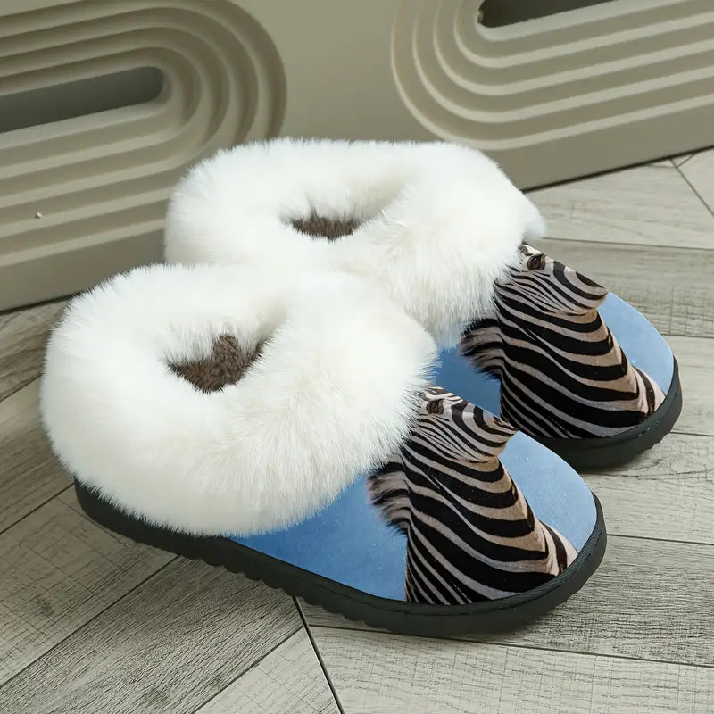 Zebra Cozy Slippers™