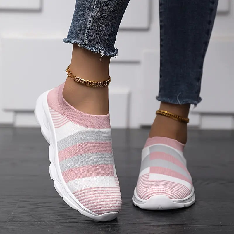 Striped Socks Slip On Trainer™