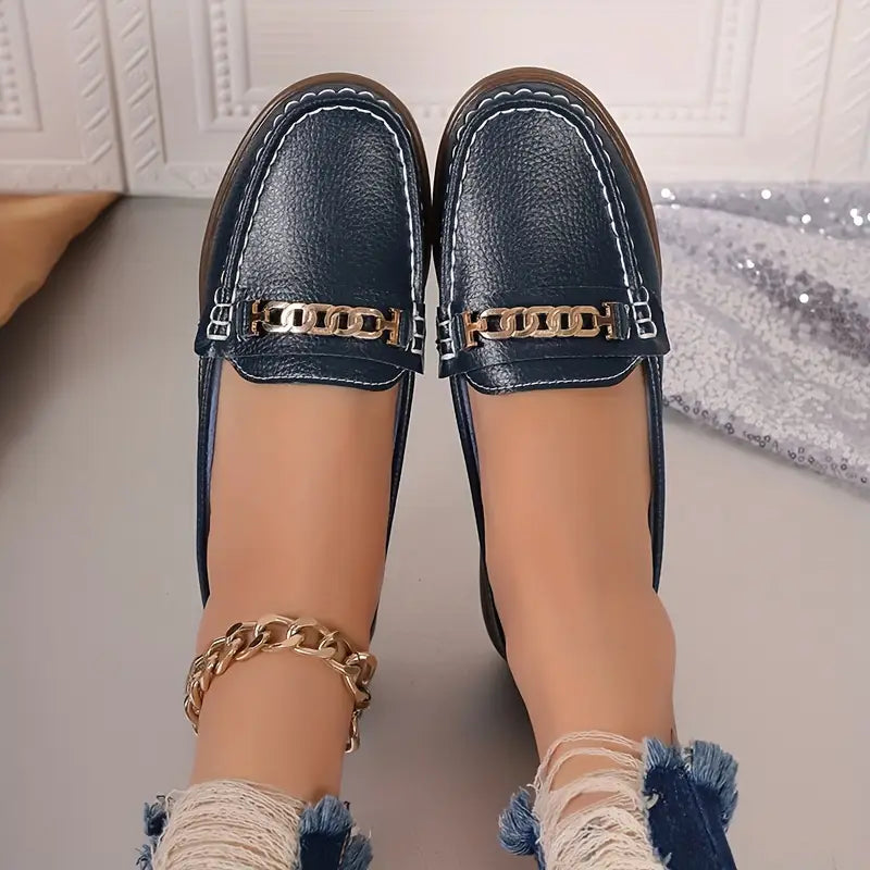 Clementine Chain Loafers™
