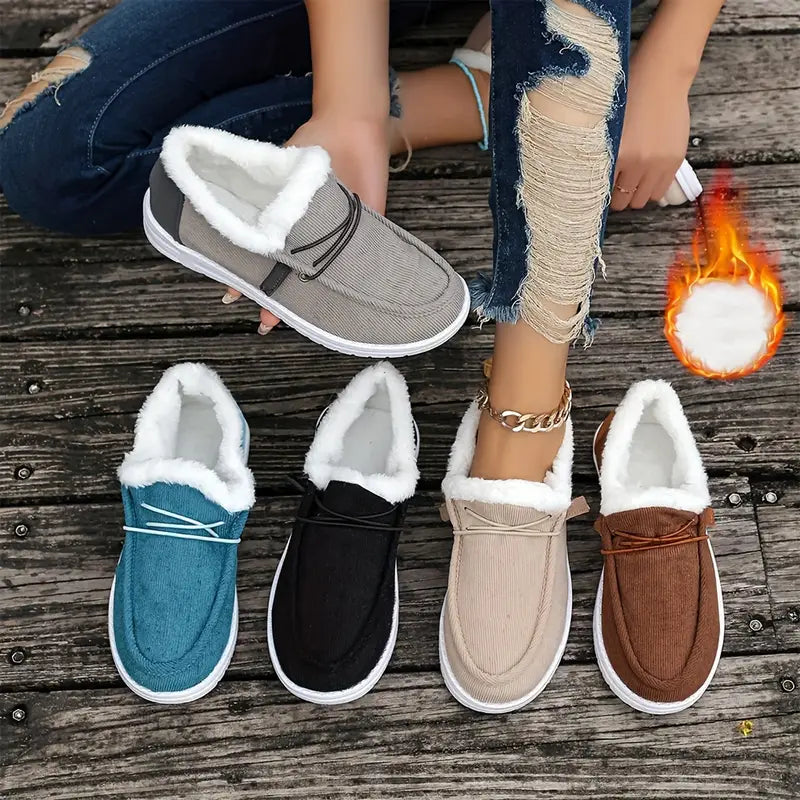 Orthopedic Fur Loafers™