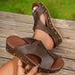 Elegant Studded Wedge Sandals™