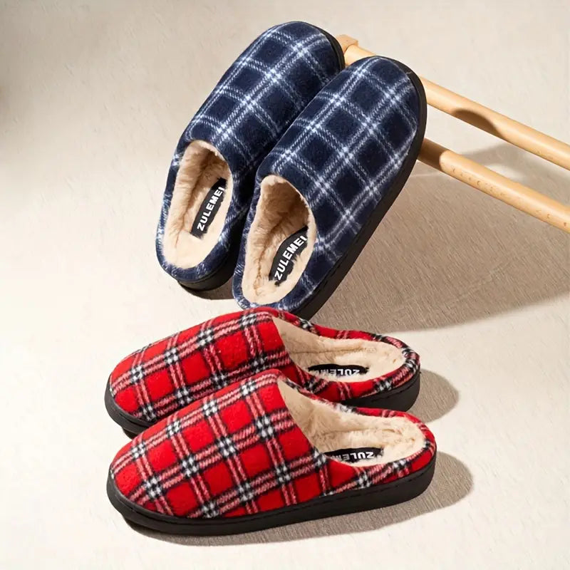 Plaid Comfort Winter Slippers™