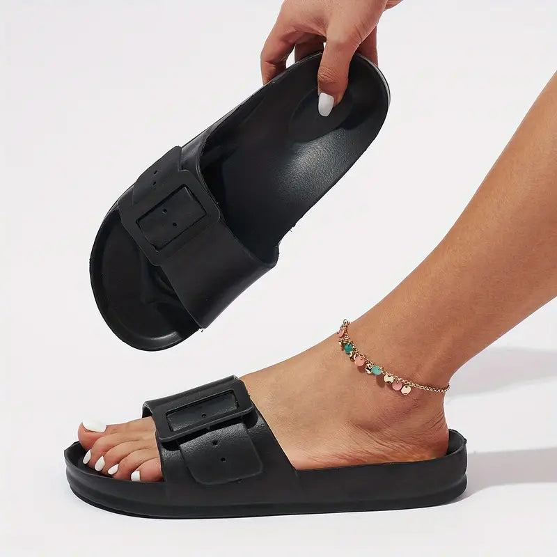 Adjustable Buckle Slippers™