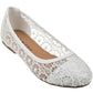 Crochet Lace Ballet Flats™