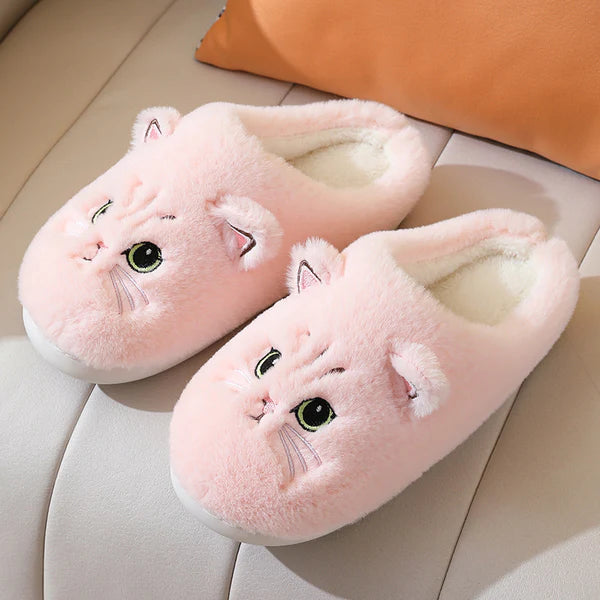 Cat Fuzzy Cloud Slippers™