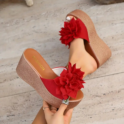 Floral Bliss Wedge Sandals™