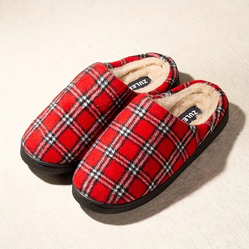 Plaid Comfort Winter Slippers™