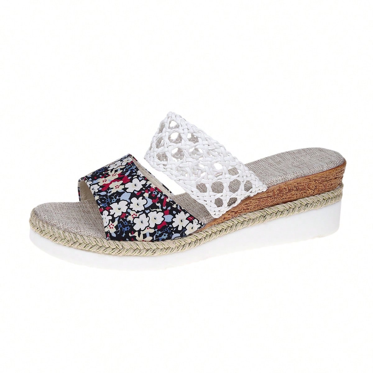 Straw Woven Wedge Sandals™