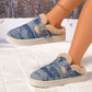 Denim Buckle Sheepskin Slippers™