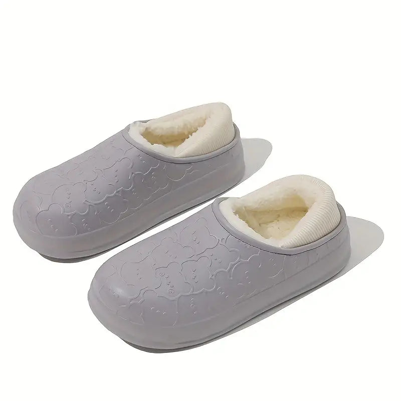 Cotton Fur Bear Clogs™