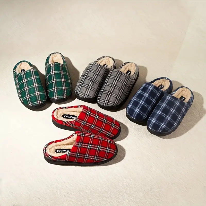 Plaid Comfort Winter Slippers™