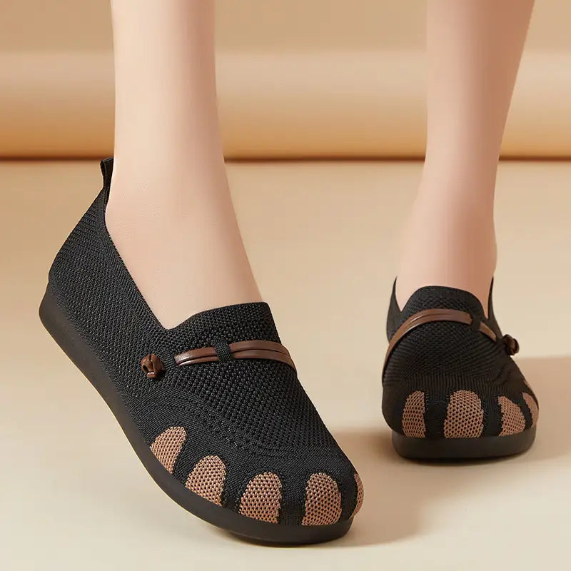 Tabitha Knit Toe Flats™