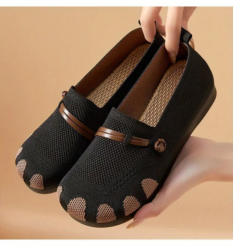 Tabitha Knit Toe Flats™