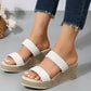 Double Strap Wedge Sandals™