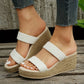 Double Strap Wedge Sandals™