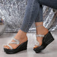 Celestina Pearl Wedge Sandals™