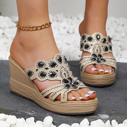 Gem Wedge Sandals™