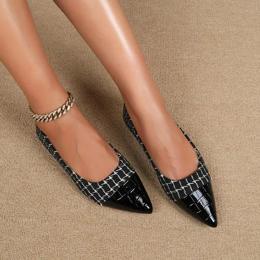 Beatrice Pointed Weave Flats™