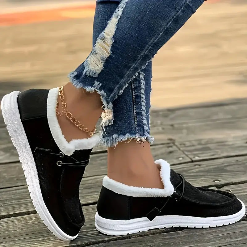 Orthopedic Fur Loafers™