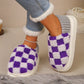 Checkered Plaid Cozy Slipper™