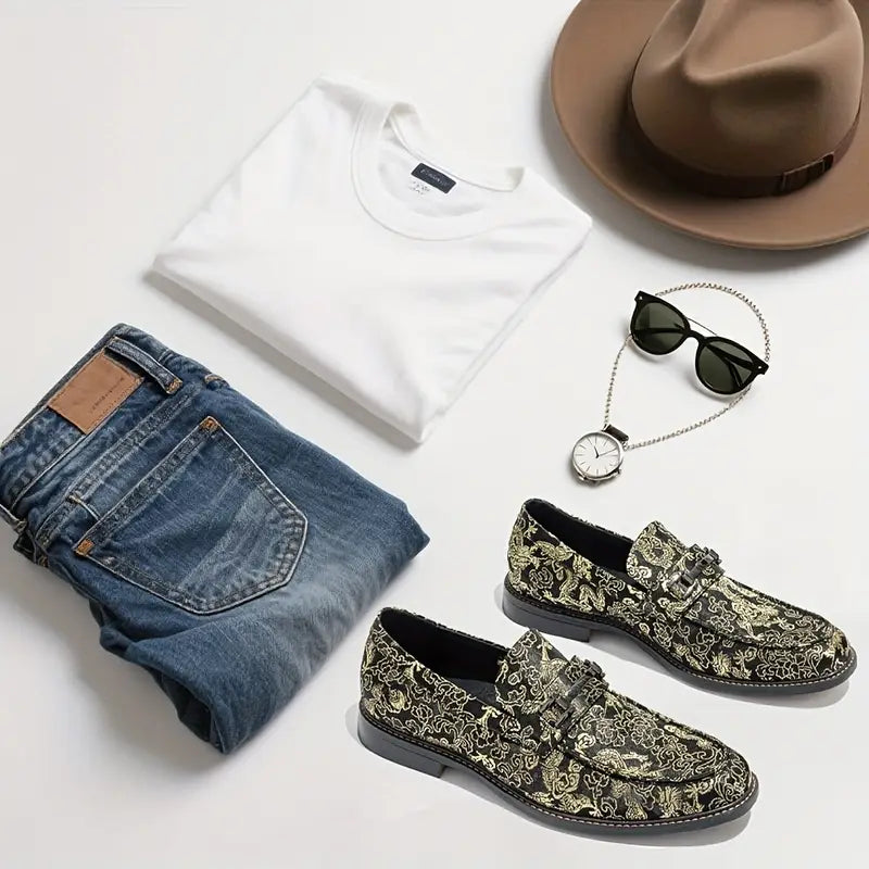 Ambrose Brocade Loafers™