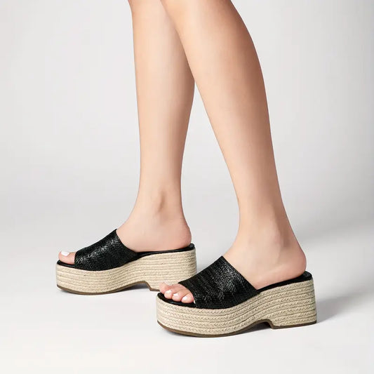 Esme Woven Platform Sandals™