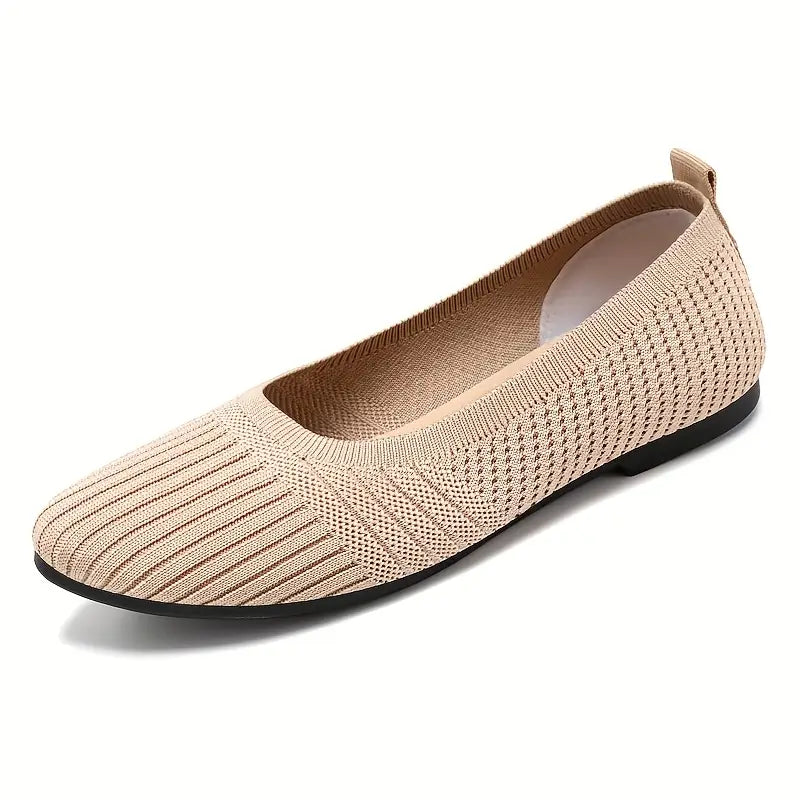Hazel Stretch Knit Flats™