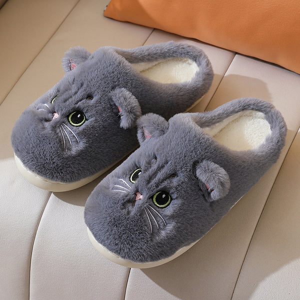 Cat Fuzzy Cloud Slippers™