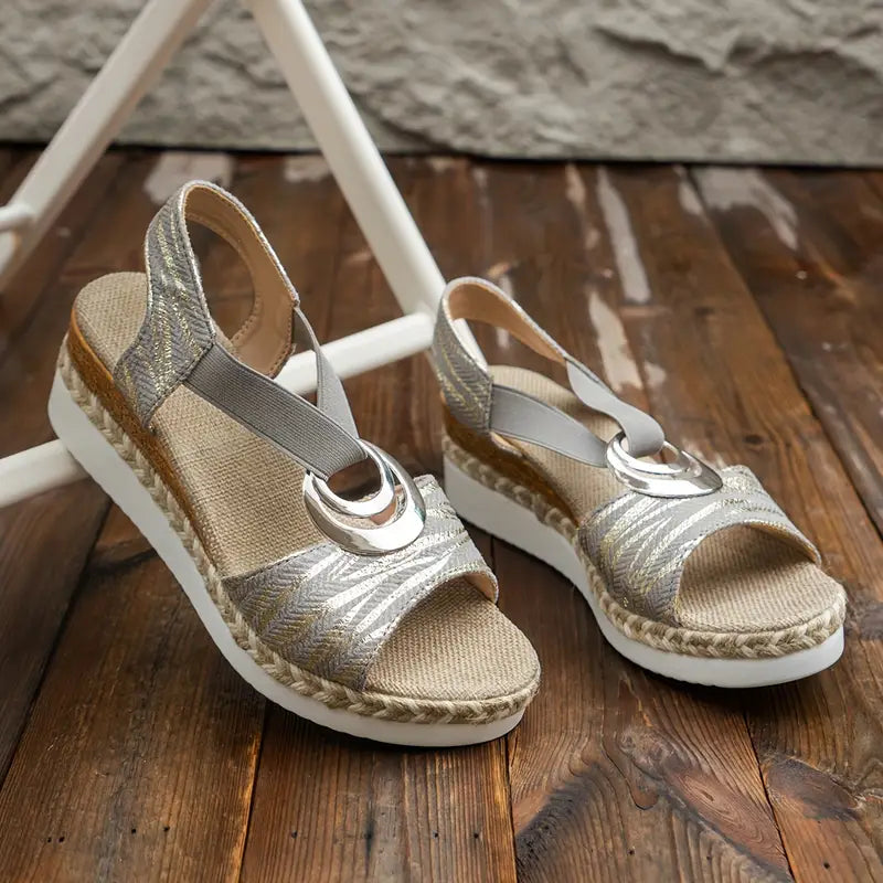 Boho Straps Wedge Sandals™