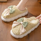 Cloud Bow Fur Slippers™