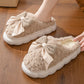 Cloud Bow Fur Slippers™