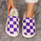 Checkered Plaid Cozy Slipper™