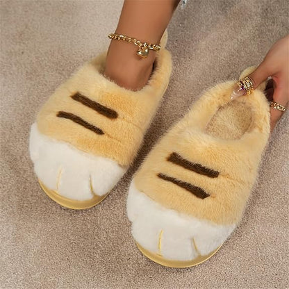 Cat Paw Plush Slippers™