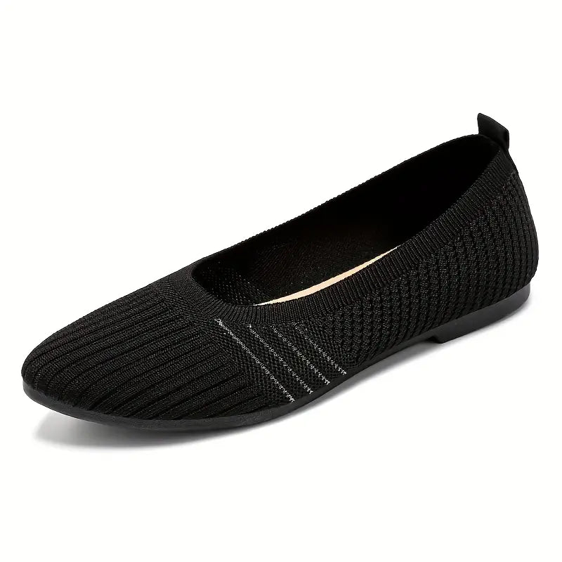 Hazel Stretch Knit Flats™
